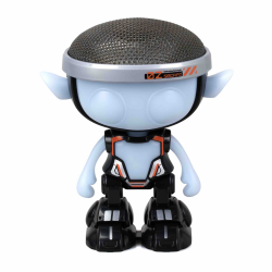 AS COMPANY SILVERLIT ΗΛΕΚΤΡΟΝΙΚΟ ROBOT TALKIMON ΜΑΥΡΟ 7530-88494