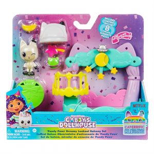 SPIN MASTER GABBY'S DOLLHOUSE - PANDY PAWS DREAMY LOOKOUT BALCONY SET 6069729 / 20146519