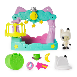 SPIN MASTER GABBY'S DOLLHOUSE - PANDY PAWS DREAMY LOOKOUT BALCONY SET 6069729 / 20146519