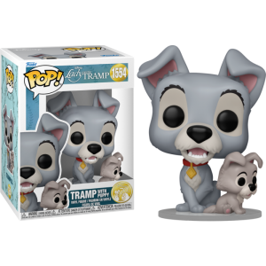 FUNKO POP DISNEY LADY AND THE TRAMP : TRAMP WITH PUPPY #1554 835695