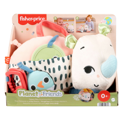 FISHER PRICE PLANET FRIENDS PLUSH RHINO HYR55 FISHER PRICE PLANET FRIENDS PLUSH RHINO HYR55