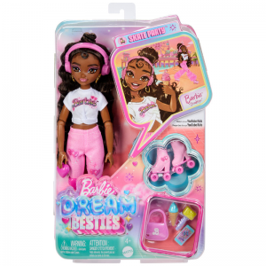 MATTEL BARBIE DREAM BESTIES BARBIE BROOKLYN SKATER DOLL JFX97 / JFX95