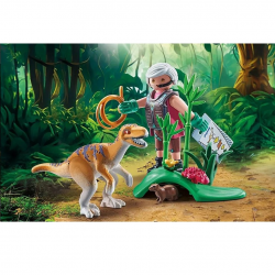 PLAYMOBIL DINOS ΕΞΕΡΕΥΝΗΤΗΣ ΚΑΙ ΒΕΛΟΣΙΡΑΠΤΟΡ 71823
