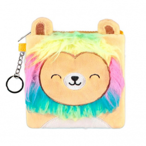 ΛΟΥΤΡΙΝΟ ΠΟΡΤΟΦΟΛΑΚΙ SQUISHMALLOWS PLUSH COIN PURSE - LEONARD GW058884SQM
