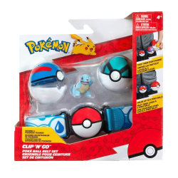 POKEMON W13 CLIP N GO POKE BALL ΜΕ ΖΩΝΗ - SQUIRTLE JW095283-W13 PKW3161 POKEMON W13 CLIP N GO POKE BALL ΜΕ ΖΩΝΗ - SQUIRTLE JW095283-W13 PKW3161