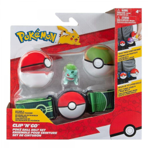 POKEMON W13 CLIP N GO POKE BALL ΜΕ ΖΩΝΗ - BULBASAUR JW095283-W13 PKW3160