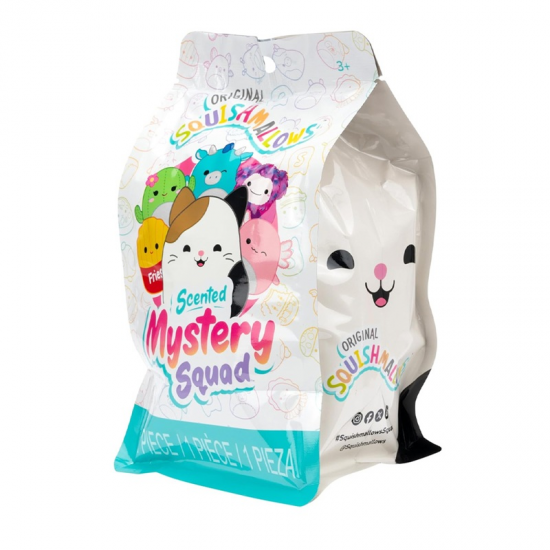 SQUISHMALLOWS W5 ΛΟΥΤΡΙΝΟ MYSTERY SQUAD ΑΡΩΜΑΤΙΚΟ ΣΕ ΣΑΚΟΥΛΑΚΙ ΕΚΠΛΗΞΗ 13ΕΚ. ΔΙΑΦΟΡΑ ΣΧΕΔΙΑ