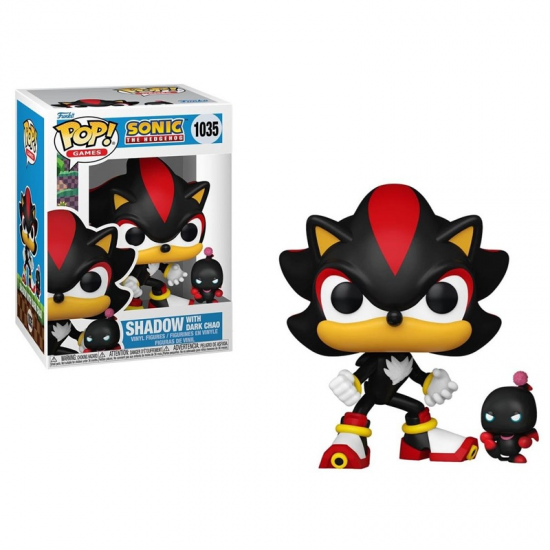FUNKO POP GAMES : SONIC THE HEDGEHOG - SHADOW WITH DARK CHAO #1035 803083 FUNKO POP GAMES : SONIC THE HEDGEHOG - SHADOW WITH DARK CHAO #1035 803083