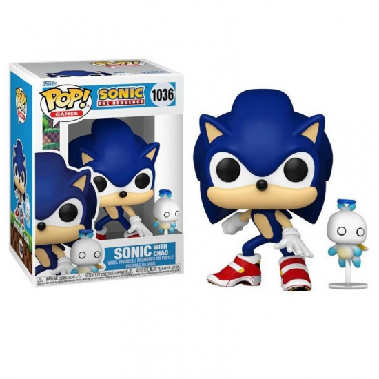 FUNKO POP GAMES : SONIC THE HEDGEHOG - SONIC WITH HERO CHAO #1036 803090 FUNKO POP GAMES : SONIC THE HEDGEHOG - SONIC WITH HERO CHAO #1036 803090