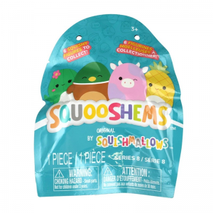 SQUISHMALLOWS SQUOOSHEMS ΣΑΚΟΥΛΑΚΙ ΜΕ ΖΟΥΛΗΧΤΗ ΦΙΓΟΥΡΑ CORE FAVORITES 6ΕΚ. ΔΙΑΦΟΡΑ ΣΧΕΔΙΑ