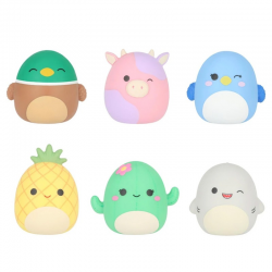 SQUISHMALLOWS SQUOOSHEMS ΣΑΚΟΥΛΑΚΙ ΜΕ ΖΟΥΛΗΧΤΗ ΦΙΓΟΥΡΑ CORE FAVORITES 6ΕΚ. ΔΙΑΦΟΡΑ ΣΧΕΔΙΑ