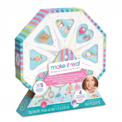 MAKE IT REAL - SWEET SPIN CARNIVAL LIP GLOSS BRACELETS 2705.