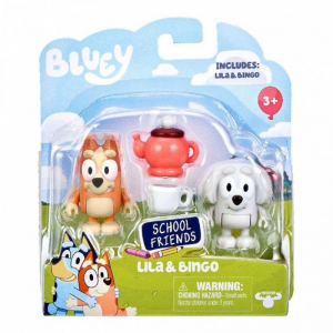 GIOCHI PREZIOSI BLUEY ΣΕΤ ΜΕ 2 ΦΙΓΟΥΡΕΣ ΚΑΙ ΑΞΕΣΟΥΑΡ SCHOOL FRIENDS LILA AND BINGO BLY87000