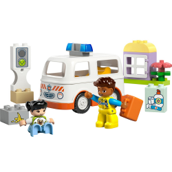 LEGO DUPLO AMBULANCE AND DRIVER 10447