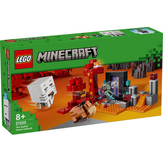 LEGO MINECRAFT THE NETHER PORTAL AMBUSH 21255