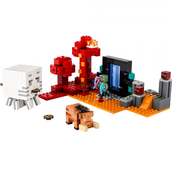 LEGO MINECRAFT THE NETHER PORTAL AMBUSH 21255
