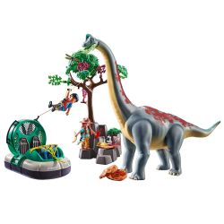 PLAYMOBIL DINOS BRACHIOSAURUS WITH HOVERCRAFT 71819