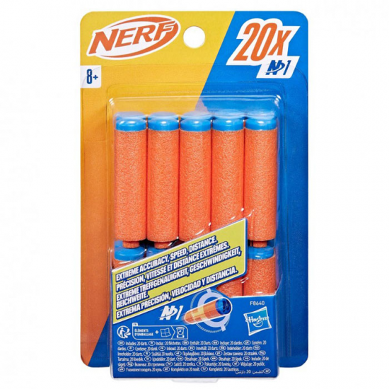 HASBRO NERF N SERIES N1 REFIL 20 ΣΦΑΙΡΕΣ F8640 HASBRO NERF N SERIES N1 REFIL 20 ΣΦΑΙΡΕΣ F8640