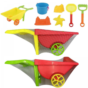 ΚΑΡΟΤΣΙ ΑΜΜΟΥ ΧΕΙΡΑΜΑΞΑ ΣΕΤ 7 ΤΕΜ 49X21X20CM 42-2870