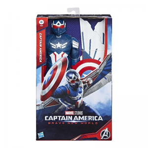 HASBRO CAPTAIN AMERICA : BRAVE NEW WORLD - TITAN HEROES DELUXE FIGURES F9301