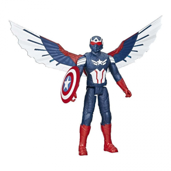 HASBRO CAPTAIN AMERICA : BRAVE NEW WORLD - TITAN HEROES DELUXE FIGURES F9301