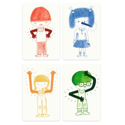 DJECO ΕΠΙΤΡΑΠΕΖΙΟ ΠΑΙΧΝΙΔΙ ΜΕ ΚΑΡΤΕΣ ΜΙΜΗΣΗ ΧΑΡΑΚΤΗΡΩΝ DJ05089