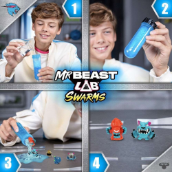 GIOCHI PREZIOSI MR BEAST LAB SWARMS ΜΕ 2 ΦΙΓΟΥΡΕΣ MICRO BEASTS 24702