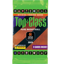 PANINI EUROLEAGUE : TOP CLASS 2025 ΦΑΚΕΛΑΚΙ ΜΕ 8 ΚΑΡΤΕΣ 108357