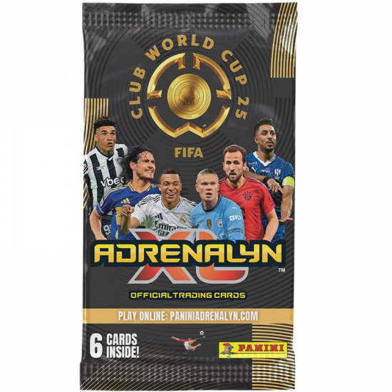 PANINI FIFA CLUB WORLD CUP ADRENALYN ΦΑΚΕΛΑΚΙ ME 6 ΚΑΡΤΕΣ 109882 PANINI FIFA CLUB WORLD CUP ADRENALYN ΦΑΚΕΛΑΚΙ ME 6 ΚΑΡΤΕΣ 109882