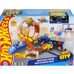 HOT WHEELS CITY SUPER POLICE STATION JBM71