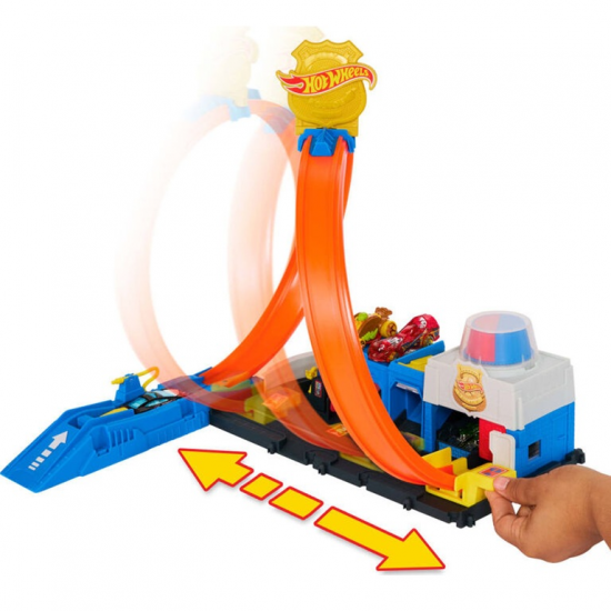 HOT WHEELS CITY SUPER POLICE STATION JBM71