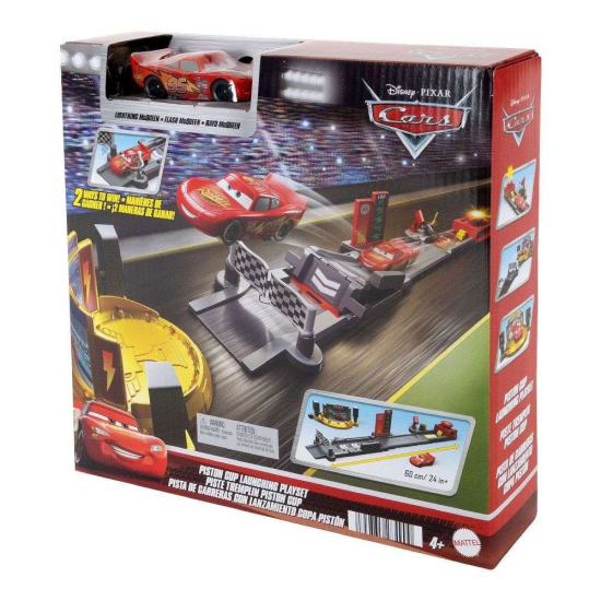 HOT WHEELS DISNEY PIXAR CARS PISTON CUP ΠΙΣΤΑ JUMP AND STUNT RUNWAY JDJ02 HOT WHEELS DISNEY PIXAR CARS PISTON CUP ΠΙΣΤΑ JUMP AND STUNT RUNWAY JDJ02