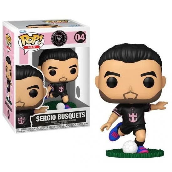 FUNKO POP MLS : CLUB INTERNACIONAL DE FUTBOL INTER MIAMI - SERGIO BUSQUETS #04 886192 FUNKO POP MLS : CLUB INTERNACIONAL DE FUTBOL INTER MIAMI - SERGIO BUSQUETS #04 886192
