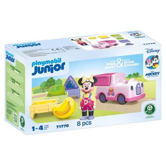 PLAYMOBIL JUNIOR - DISNEY MINNIE MOUSE ΚΑΙ ΤΟ ΦΟΡΤΗΓΟ ΜΕ ΦΡΟΥΤΑ 71770