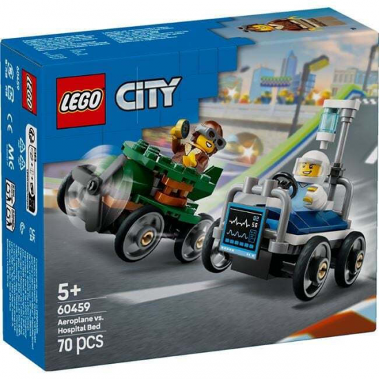 LEGO CITY AIRPLANE VS HOSPITAL BED 60459 LEGO CITY AIRPLANE VS HOSPITAL BED 60459