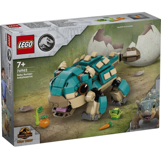 LEGO JURASSIC WORLD BABY BUMBY : ANKYLOSAURUS 76962 LEGO JURASSIC WORLD BABY BUMBY : ANKYLOSAURUS 76962