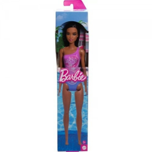 MATTEL BARBIE BEACH ΚΟΥΚΛΑ ΜΕΛΑΧΡΙΝΗ ΜΕ ΜΑΓΙΟ DWJ99 / HXX49