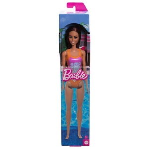 MATTEL BARBIE BEACH ΚΟΥΚΛΑ ΜΕΛΑΧΡΙΝΗ ΜΕ ΜΑΓΙΟ DWJ99 / HXX50