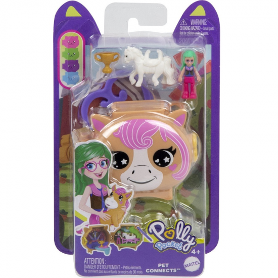 MATTEL POLLY POCKET MINI ΣΕΤΑΚΙΑ ΜΕ ΖΩΑΚΙΑ - ΑΛΟΓΑΚΙ GYV99 / JCB20 MATTEL POLLY POCKET MINI ΣΕΤΑΚΙΑ ΜΕ ΖΩΑΚΙΑ - ΑΛΟΓΑΚΙ GYV99 / JCB20