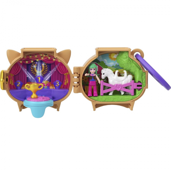 MATTEL POLLY POCKET MINI ΣΕΤΑΚΙΑ ΜΕ ΖΩΑΚΙΑ - ΑΛΟΓΑΚΙ GYV99 / JCB20 MATTEL POLLY POCKET MINI ΣΕΤΑΚΙΑ ΜΕ ΖΩΑΚΙΑ - ΑΛΟΓΑΚΙ GYV99 / JCB20