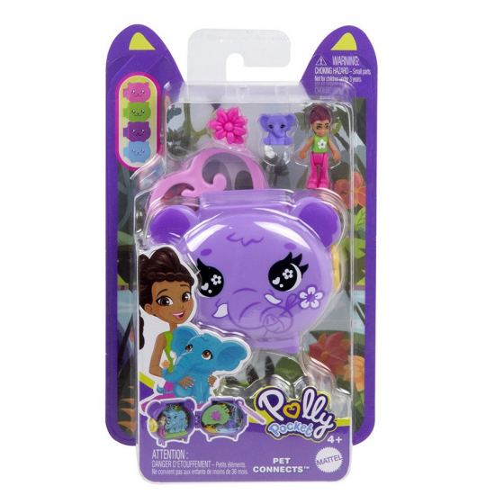 MATTEL POLLY POCKET MINI ΣΕΤΑΚΙΑ ΜΕ ΖΩΑΚΙΑ - ΕΛΕΦΑΝΤΑΚΙ GYV99 / JCB19 MATTEL POLLY POCKET MINI ΣΕΤΑΚΙΑ ΜΕ ΖΩΑΚΙΑ - ΕΛΕΦΑΝΤΑΚΙ GYV99 / JCB19