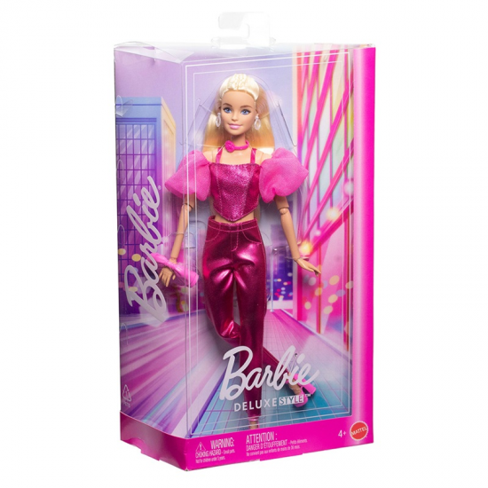 MATTEL BARBIE DELUXE STYLE METALLICS - ΡΟΖ ΣΥΝΟΛΟ JFP40 MATTEL BARBIE DELUXE STYLE METALLICS - ΡΟΖ ΣΥΝΟΛΟ JFP40