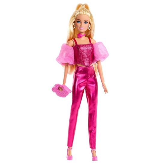 MATTEL BARBIE DELUXE STYLE METALLICS - ΡΟΖ ΣΥΝΟΛΟ JFP40 MATTEL BARBIE DELUXE STYLE METALLICS - ΡΟΖ ΣΥΝΟΛΟ JFP40