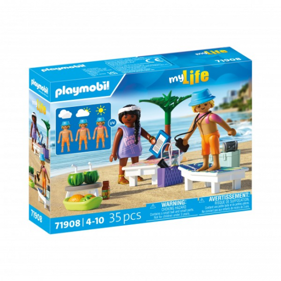 PLAYMOBIL MY LIFE ΕΚΔΡΟΜΗ ΣΤΗΝ ΠΑΡΑΛΙΑ 71908.