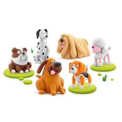 HEY CLAY ΠΑΙΧΝΙΔΙ ΠΗΛΟΣ DOG BUDDIES 15030