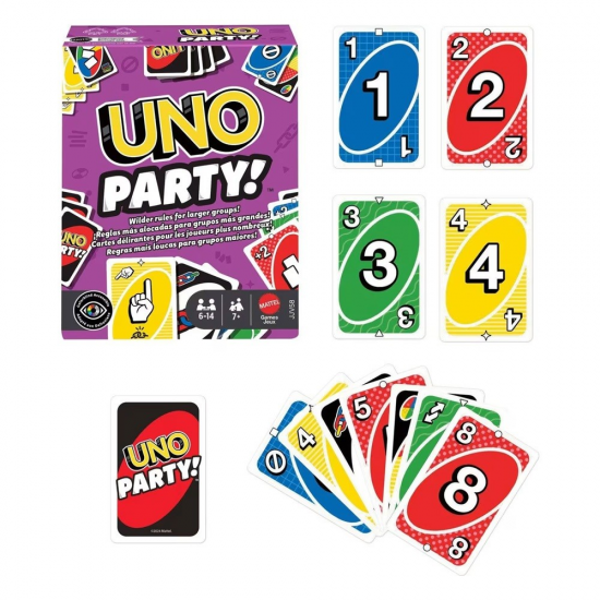 MATTEL ΕΠΙΤΡΑΠΕΖΙΟ ΠΑΙΧΝΙΔΙ ΝΕΟ UNO PARTY JJV58 MATTEL ΕΠΙΤΡΑΠΕΖΙΟ ΠΑΙΧΝΙΔΙ ΝΕΟ UNO PARTY JJV58