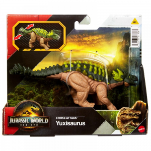 MATTEL JURASSIC WORLD REBIRTH - ΔΕΙΝΟΣΑΥΡΟΣ STRIKE ATTACK YUXISAURUS JGB77 / JCL62