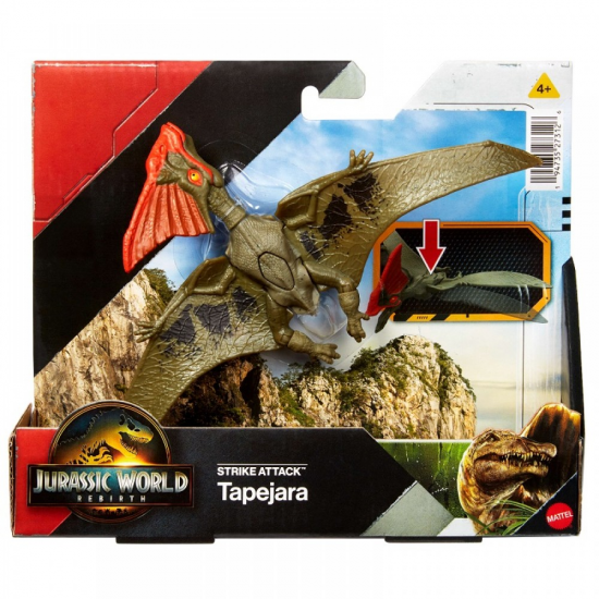 MATTEL JURASSIC WORLD REBIRTH - ΔΕΙΝΟΣΑΥΡΟΣ STRIKE ATTACK TAPEJARA JGB77 / JCL63 MATTEL JURASSIC WORLD REBIRTH - ΔΕΙΝΟΣΑΥΡΟΣ STRIKE ATTACK TAPEJARA JGB77 / JCL63