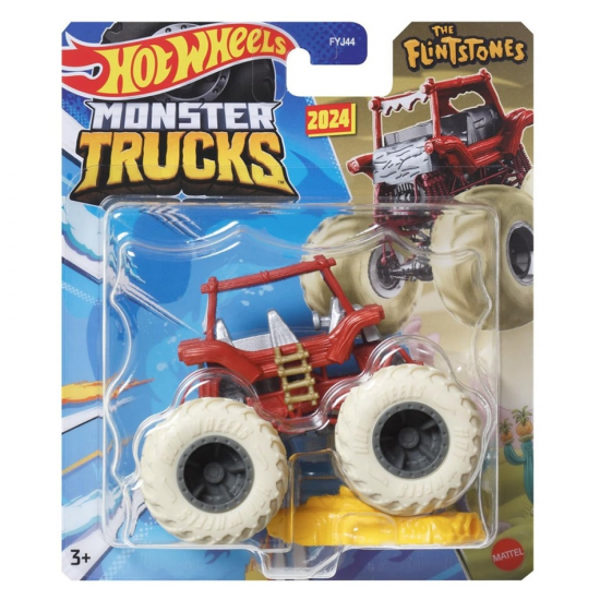 MATTEL HOT WHEELS MONTER TRUCKS THE FLINTMOBILE FYJ44 / JCF07