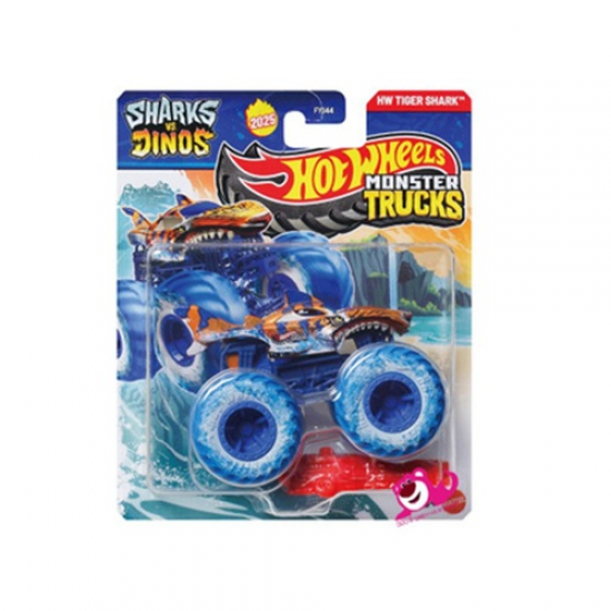 MATTEL HOT WHEELS MONTER TRUCKS HW TIGER SHARK FYJ44 / JCD90 MATTEL HOT WHEELS MONTER TRUCKS HW TIGER SHARK FYJ44 / JCD90